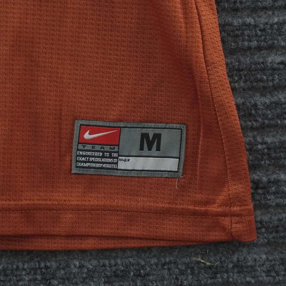 Vintage Nike Texas Longhorns Jersey Youth Medium Orange Football #10